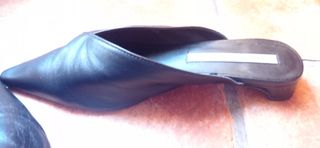 Zapatos planos piel destalonados 