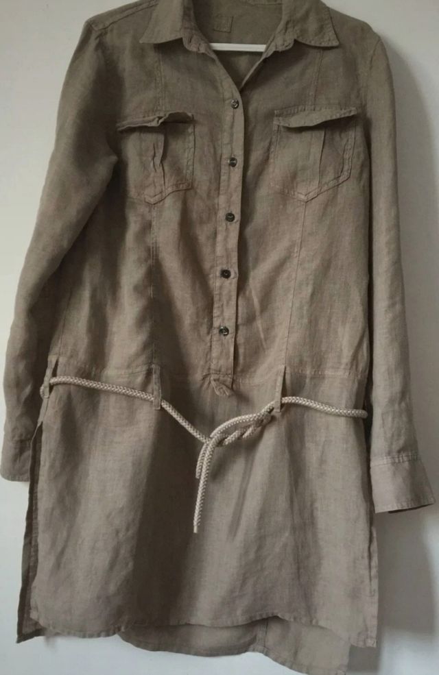 120% lino ladies dress size S