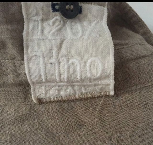 120% lino ladies dress size S