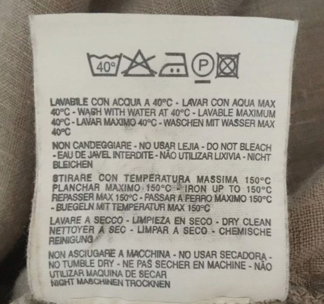 120% lino ladies dress size S