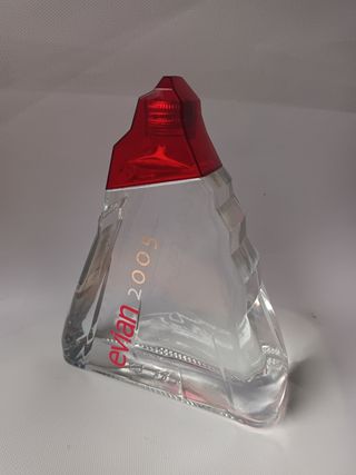 Bottiglia da collezione evian 2005