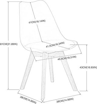 Set Nordico Mesa y 4 Sillas blancas