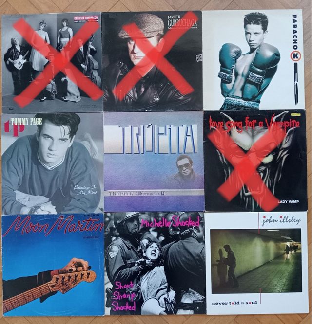 DISCOS VINILOS  7,90€/UNID