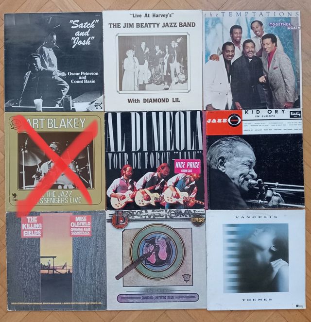 DISCOS VINILOS  7,90€/UNID