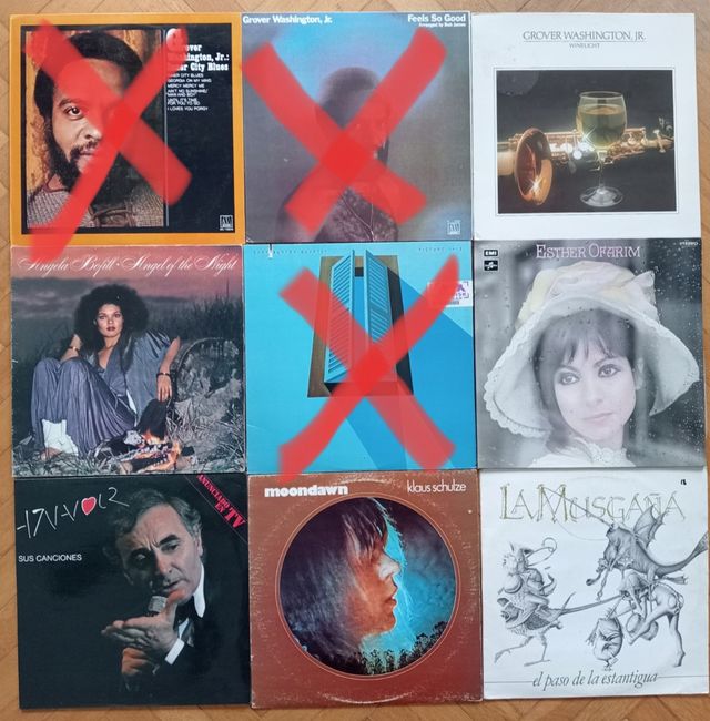 DISCOS VINILOS  7,90€/UNID