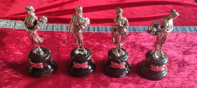 Las 4 estaciones. Plata Pedro Durán