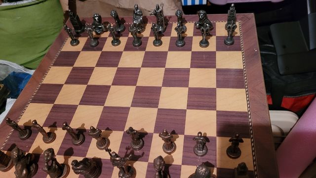 Ajedrez figuras de plomo (no envios)