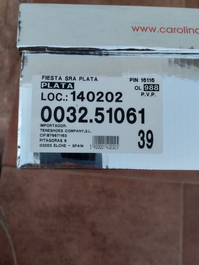 Zapatos de tiras de Carolina Boix