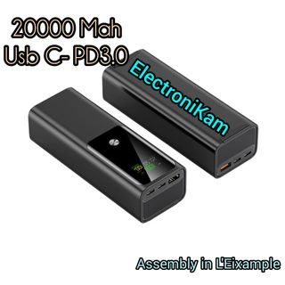 Power bank portatile a batteria 100w