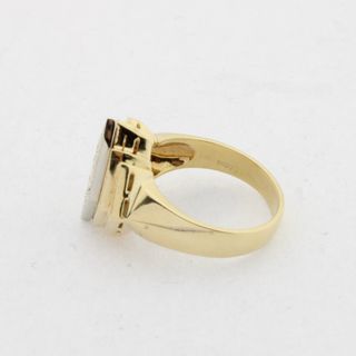 Anillo oro con brillantes