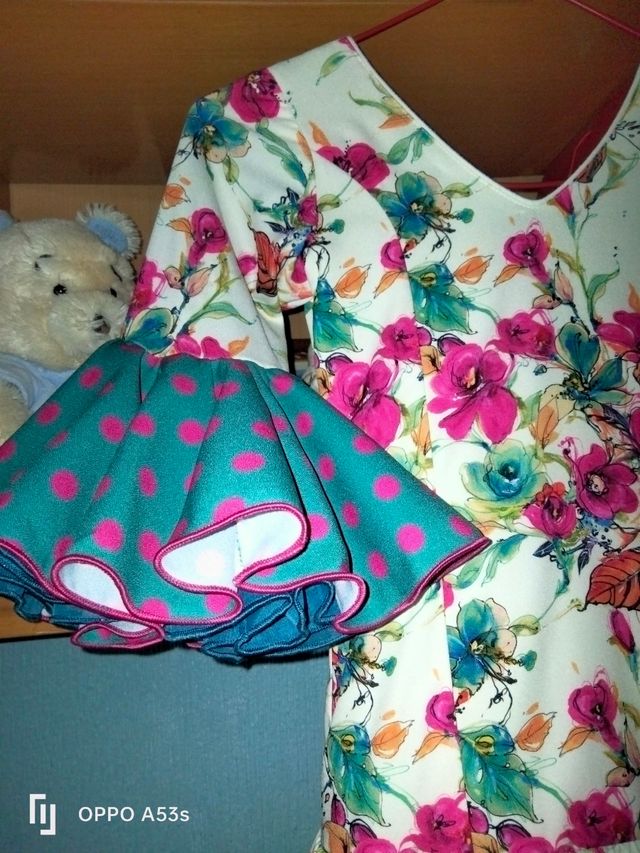 Traje de gitana niña