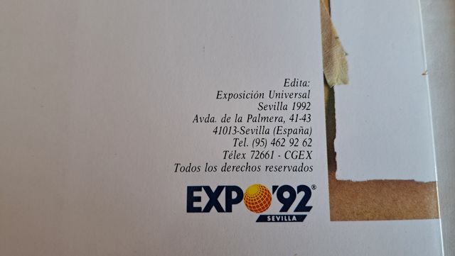 EXPO 92 - PLAN REFORESTACION 