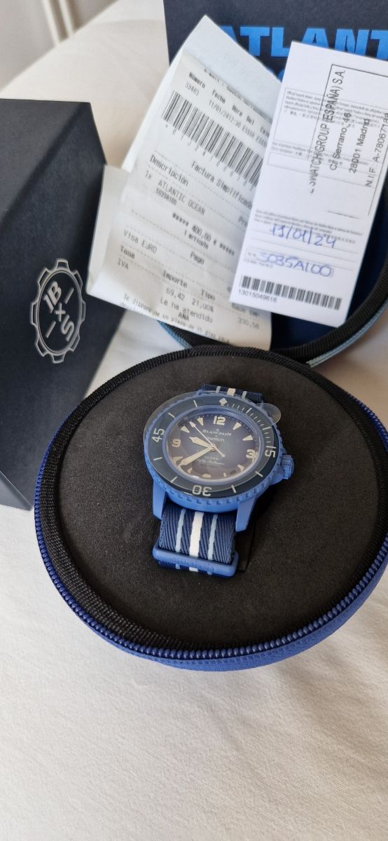 Swatch Blancpain Atlantic Ocean