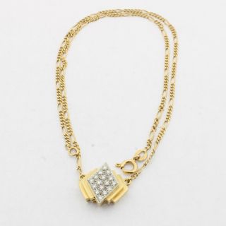 Gargantilla oro con brillantes