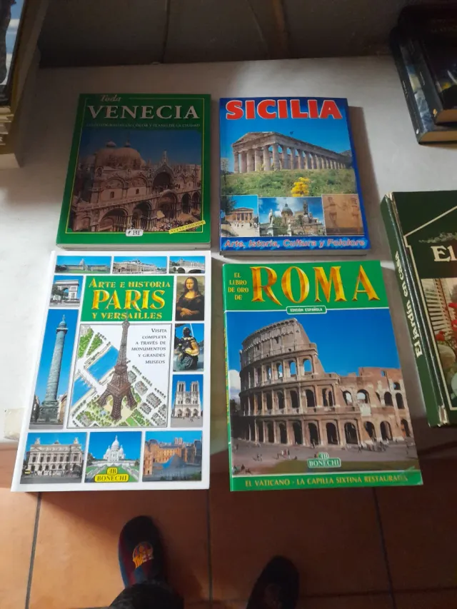 Arte e historia París.Venecia. Sicilia y Roma