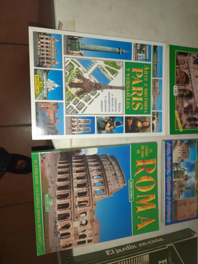 Arte e historia París.Venecia. Sicilia y Roma