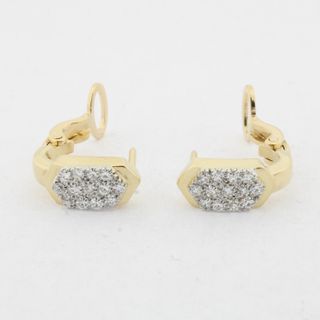 Pendientes oro con brillantes