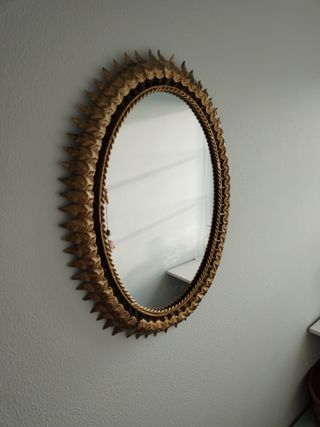 Espejo vintage metal