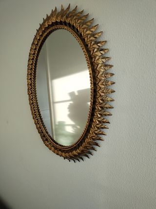 Espejo vintage metal