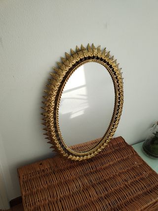 Espejo vintage metal