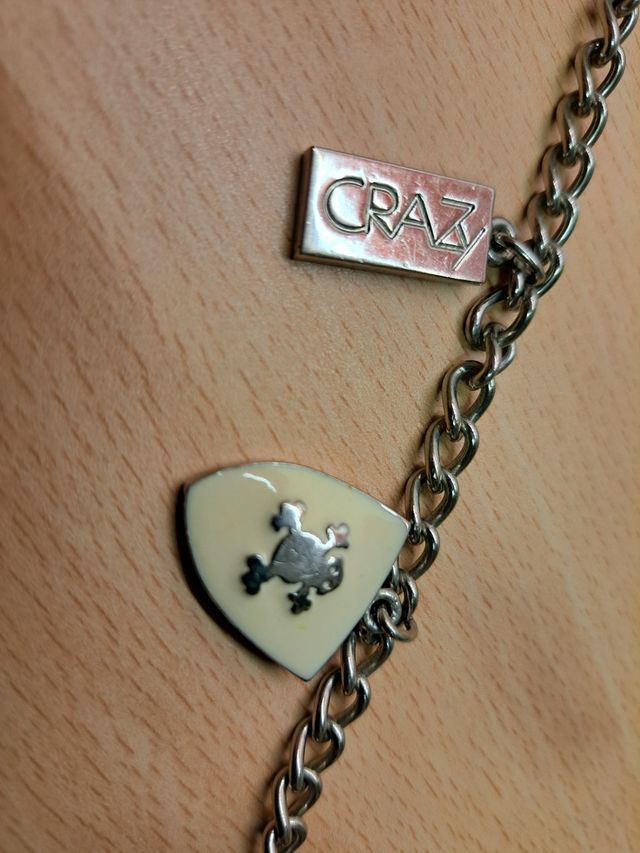 Collana Crazy Frog con medagliette