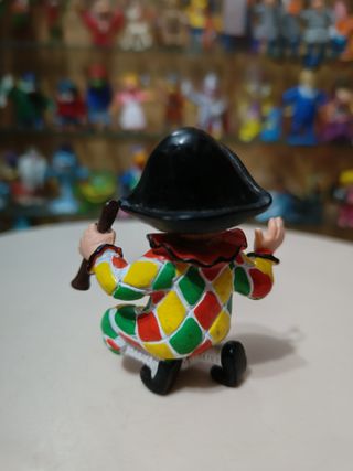 Figura Arlequín Comics Spain años 80 goma pvc