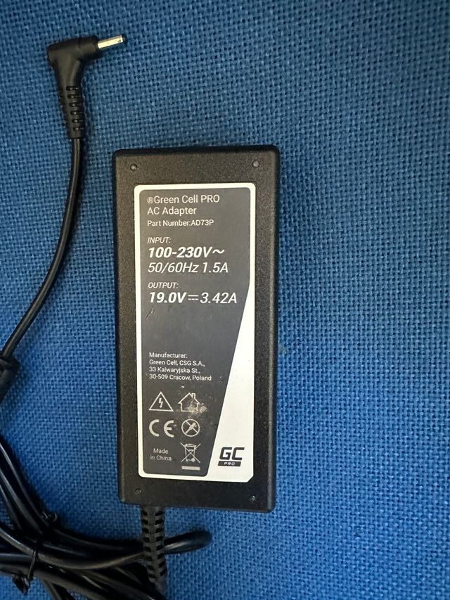 Cargador / Adaptador AC Green Cell PRO 19V