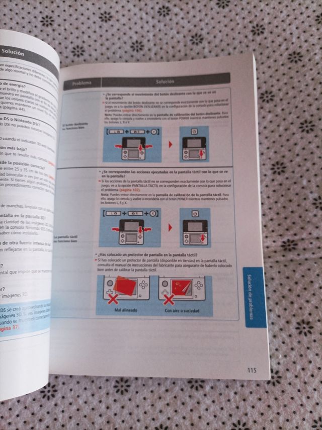 Manual de instrucciones Nintendo 3ds