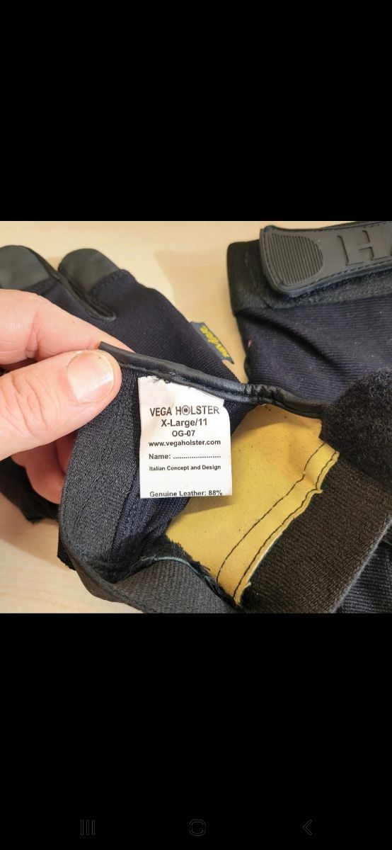 Guanti Vega Holster