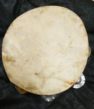 Pandereta étnica africana