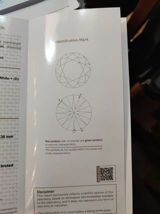 Diamante talla brillante 0'66ct