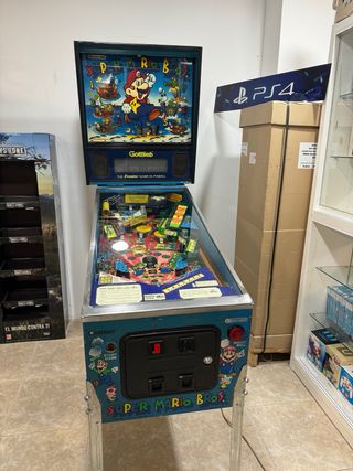 MAQUINA PINBALL  súper Mario bros año 1992
