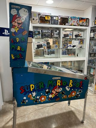MAQUINA PINBALL  súper Mario bros año 1992