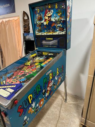 MAQUINA PINBALL  súper Mario bros año 1992