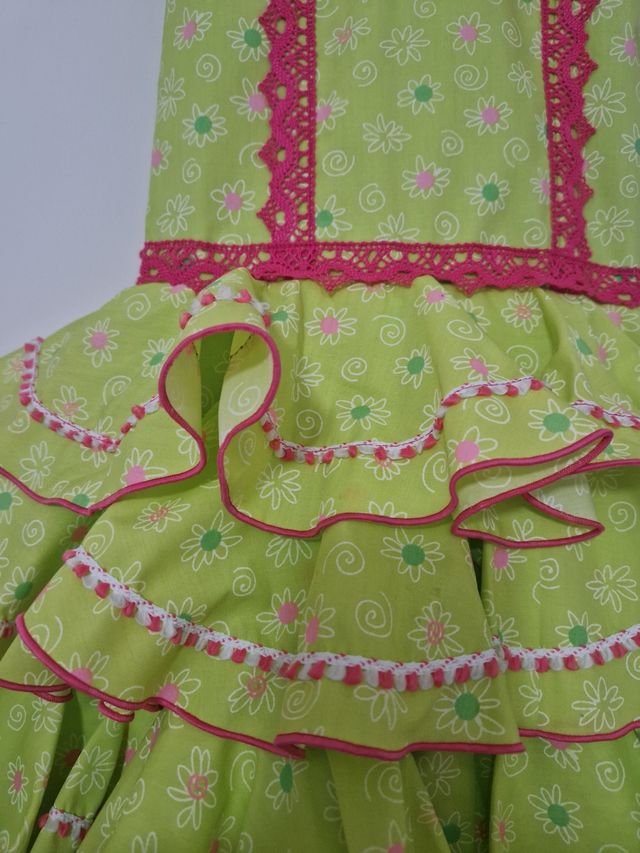 Traje flamenca niña
