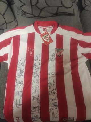 Camiseta Athletic Club firmada 2005