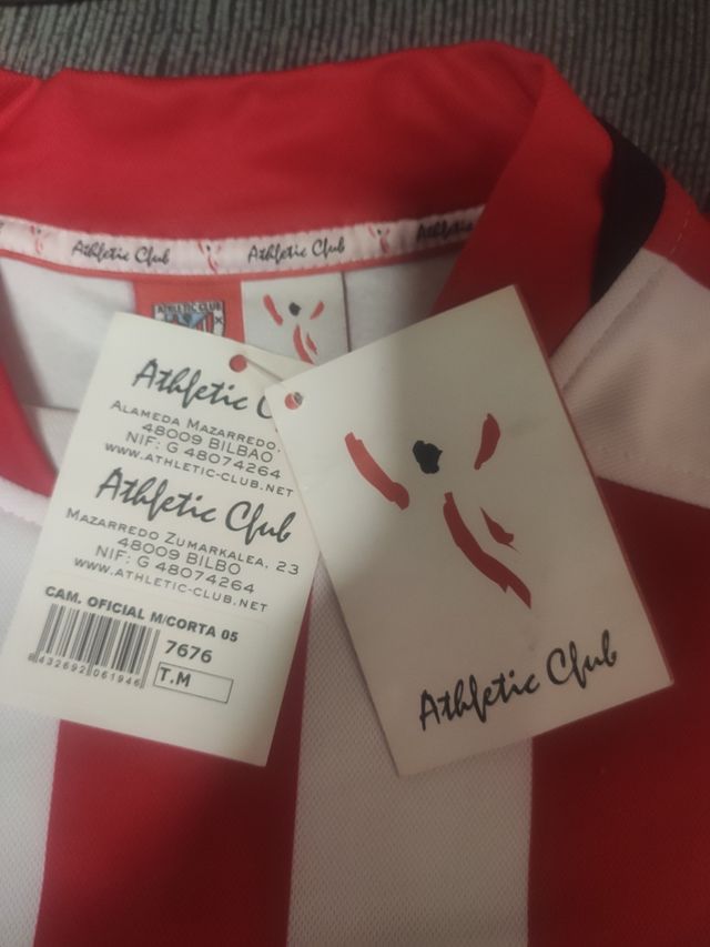 Camiseta Athletic Club firmada 2005