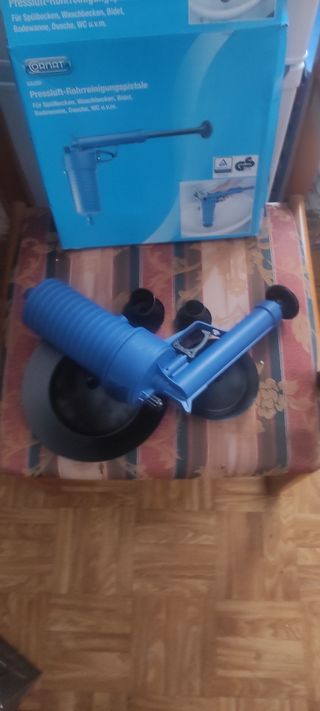 Desatascador de aíre comprimido