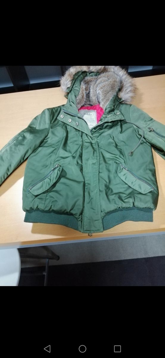 cazadora tipo bomber chica