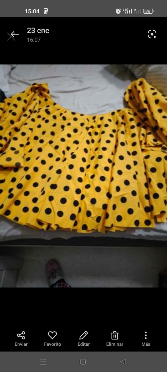 Traje de flamenca 45 €