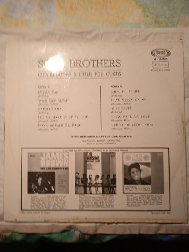 Soul brothers otis redding,disco vinilo