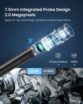 Endoscopio Cámara de Inspección, con 6 luces LED