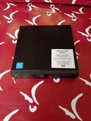 Lenovo Tiny M710q G4400T 16gb DDR4/500 w10
