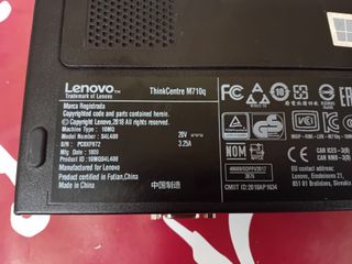 Lenovo Tiny M710q G4400T 16gb DDR4/500 w10