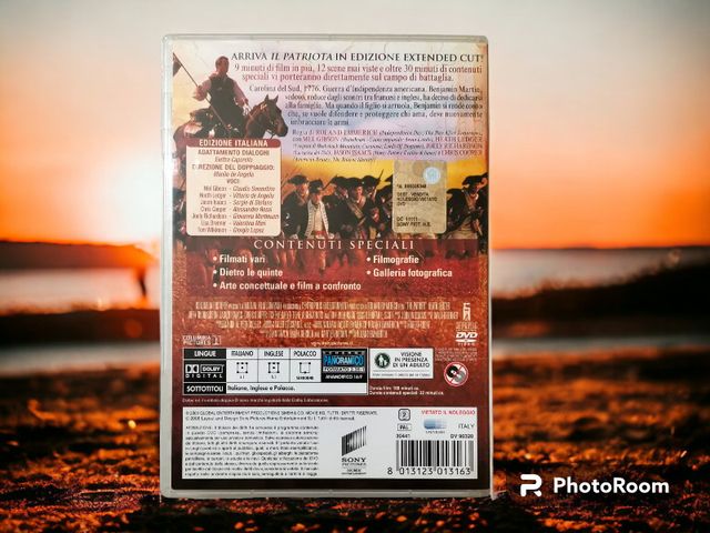 Il Patriota (Extended Cut) DVD in Italiano