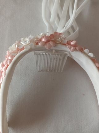 Diadema comunión y detalle niña