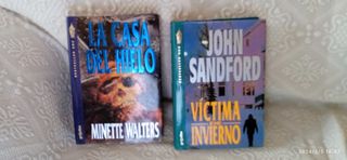 Lote 2 libros de misterio