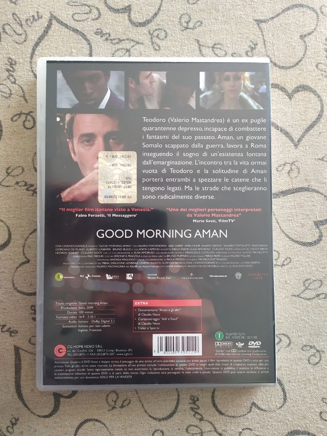 Good morning Aman DVD film