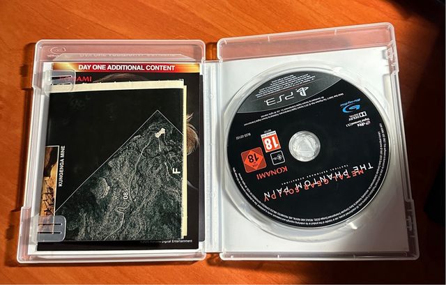 Metal gear solid V ps3 edicion day one