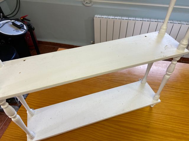 estantería de madera, 3 estantes